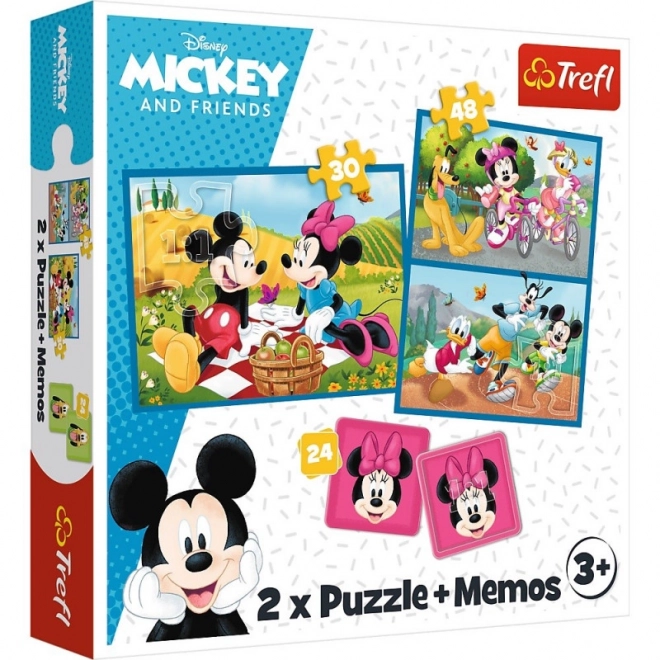 Puzzle a memo hry Spoznaj hrdinov Disney