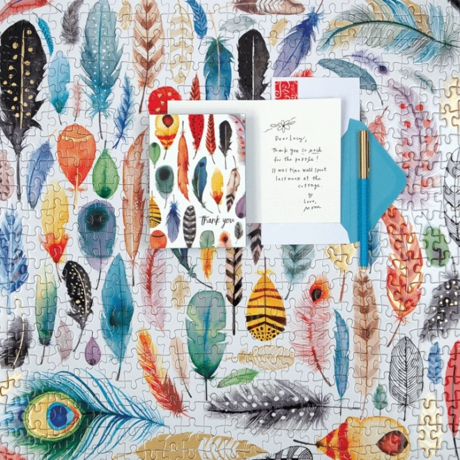 Puzzle Períčka 500 dielikov Galison