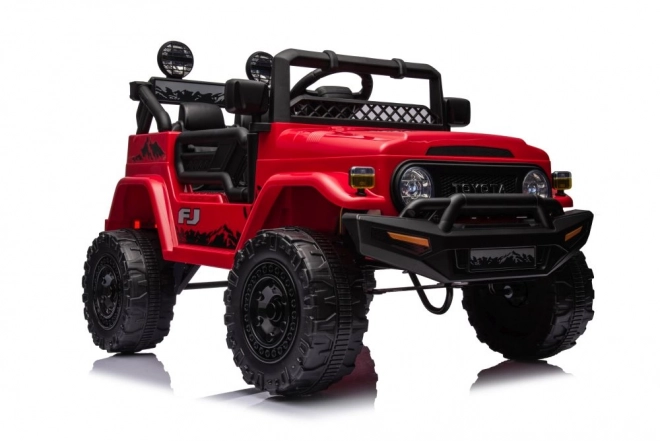 Auto na akumulátor Toyota FJ červené 4x4