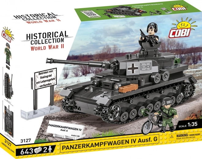 Stavebnica nemeckého tanku Panzerkampfwagen IV