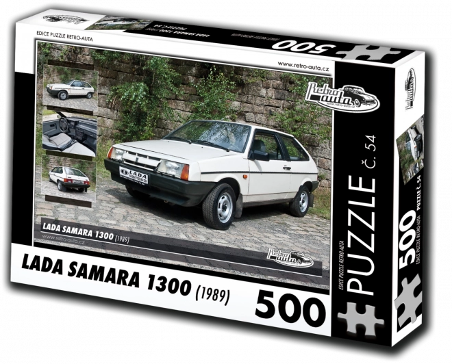 Retro puzzle Lada Samara 1300