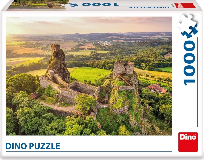 Puzzle Zrúcanina hradu Trosky 1000 dielikov