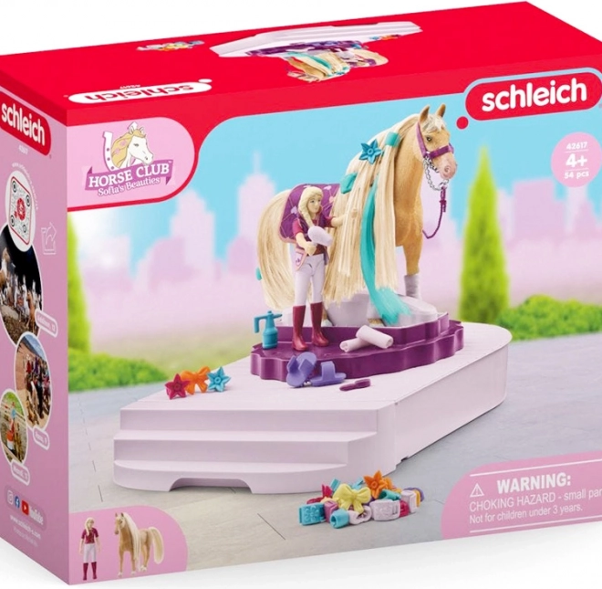Rotujúca stanica pre starostlivosť o kone Schleich Horse Club Sofia's Beauties