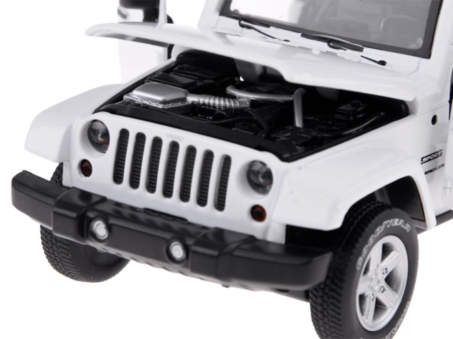 Kovové terénne auto Jeep Wrangler