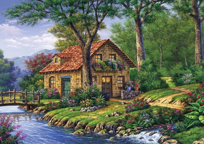 Puzzle V Poklidu 1000 Kusov