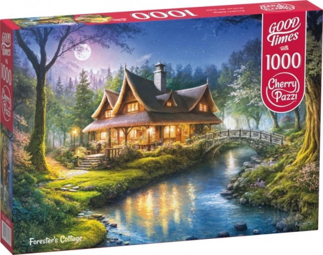 Puzzle Lesníkova chata 1000 dielikov