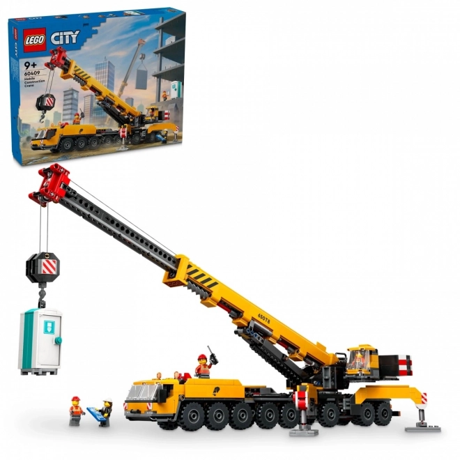 Lego City Žltý pohyblivý žeriav