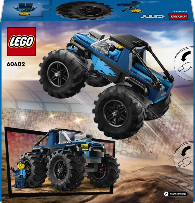 Lego City Modrý monster truck