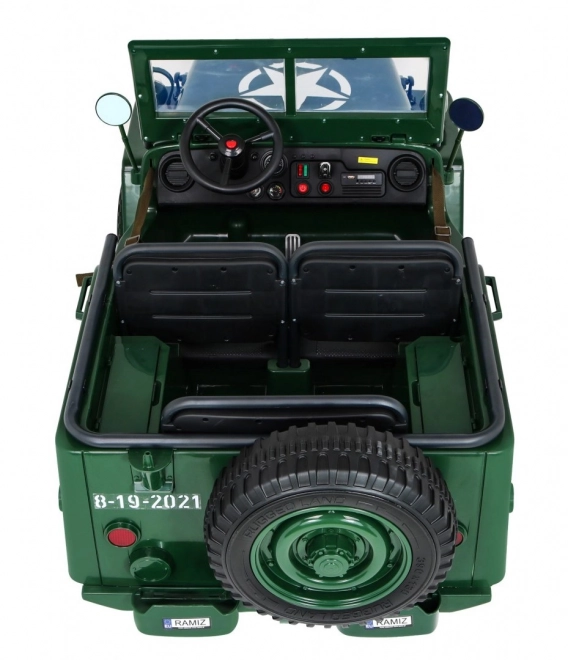 Detský vojenský retro terénny voz 4x4