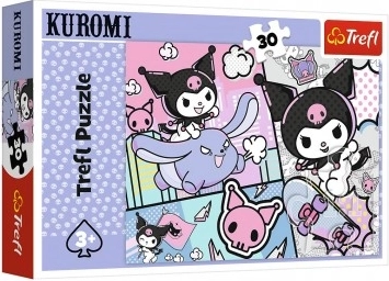 Puzzle Zábava s Kuromi 30 dielikov