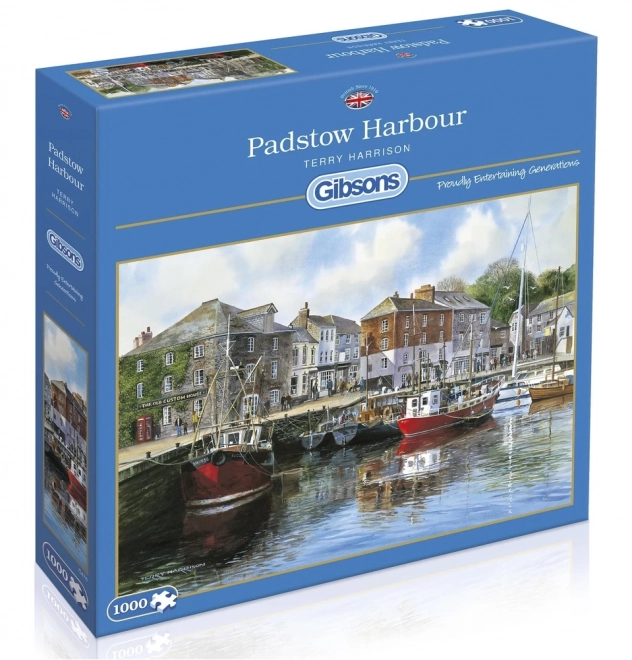 Puzzle Přístav Padstow 1000 dielikov