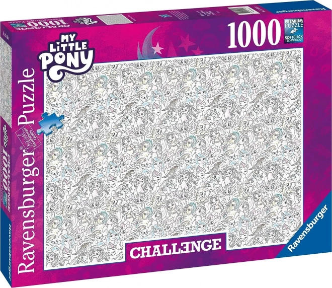 Ravensburger puzzle výzva: My Little Pony 1000 dielikov