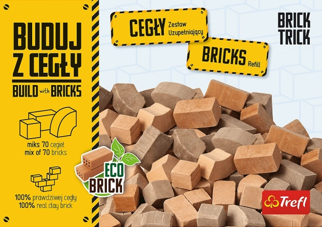 Brick Trick - Náhradné tehlové mozaika 70 ks