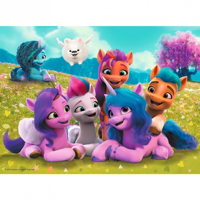 Puzzle 30 dielikov Priateľské Kone My Little Pony