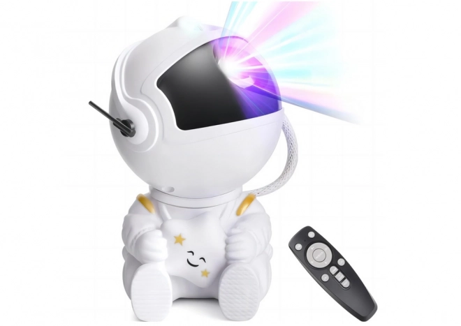 Projektor hviezd s astronautom LED USB s diaľkovým ovládačom