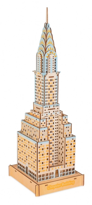 Drevené 3D puzzle Chrysler Building