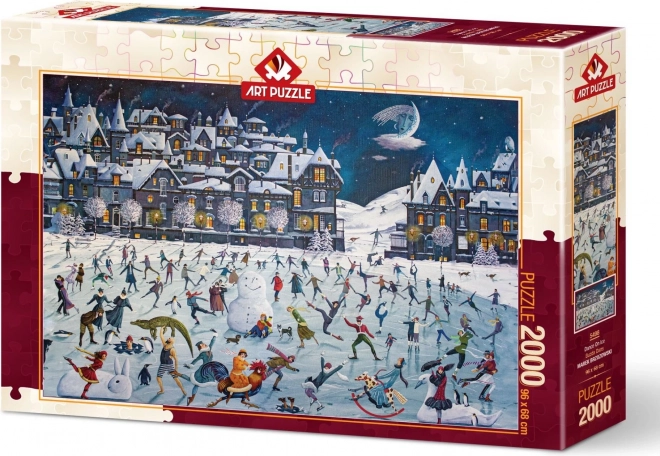 Puzzle Tanec na ľade 2000 dielikov