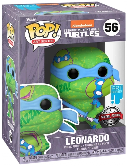 Funko POP! Art Ninja korytnačky Leonardo Špeciálna edícia