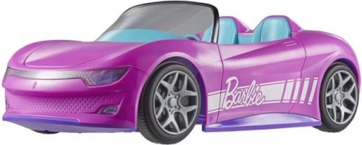 Hot Wheels RC Barbie ružový kabriolet na diaľkové ovládanie