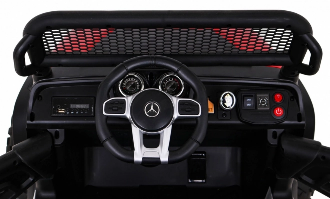 Mercedes Benz Unimog pre deti terénny červený