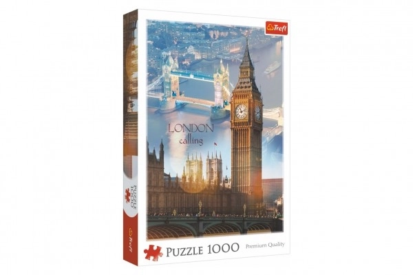 Puzzle Londýn za úsvitu 1000 dielikov