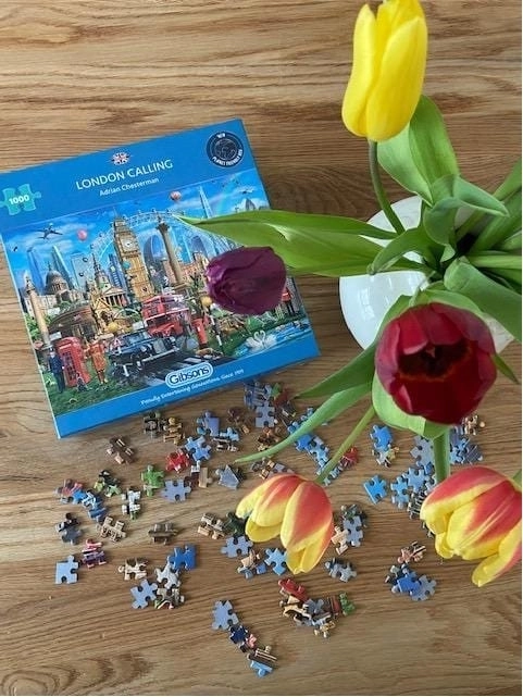 Puzzle Volanie Londýna 1000 dielikov