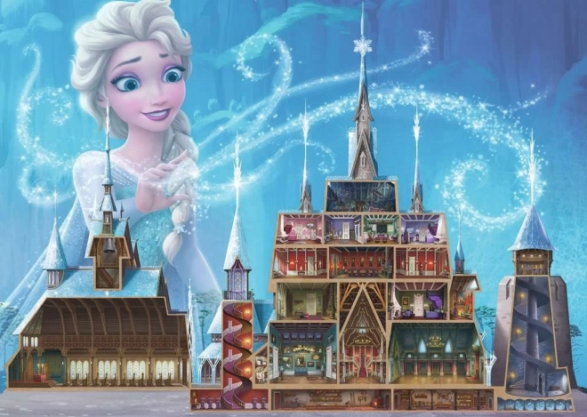 Puzzle Disney Castle Collection: Elsa 1000 dielikov