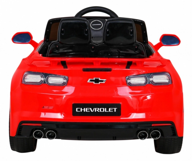 Chevrolet Camaro 2SS s batériou + diaľkové ovládanie + EVA kolesá + ľahké štartovanie + zvuky a osvetlenie – Červená
