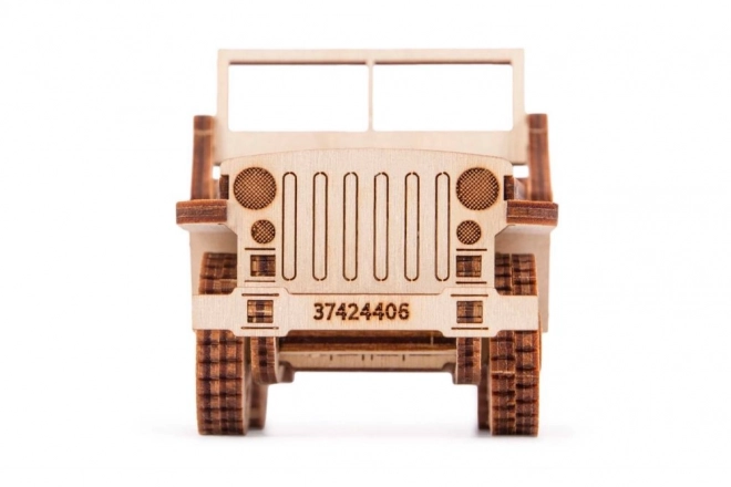 Drevené puzzle 3D Jeep