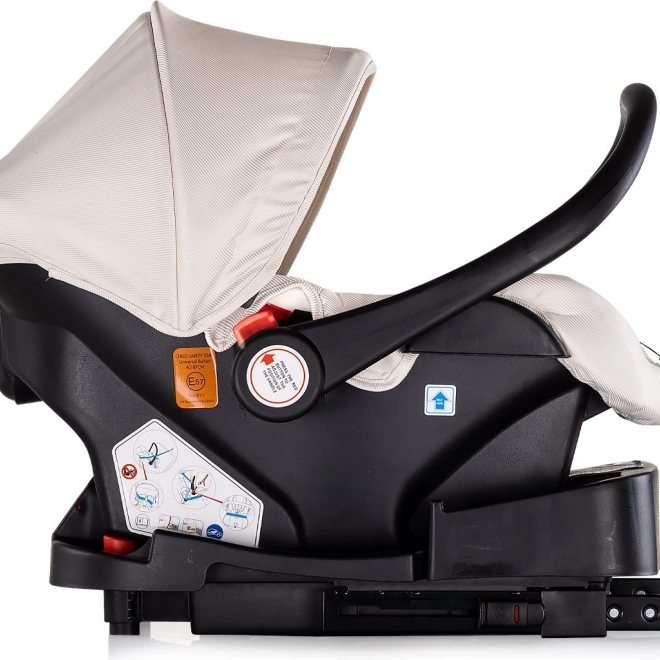 Chipolino autosedačka Aura i-Size 40-85 cm Biscotta