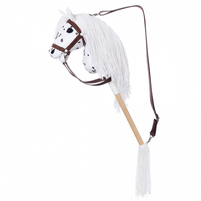 Hobby Horse HOPPIHORSE A4 Leopard - biely