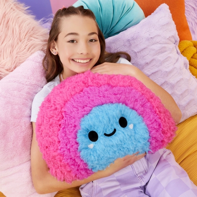 Vankúš Fluffie Stuffiez Pillow Fight dúha