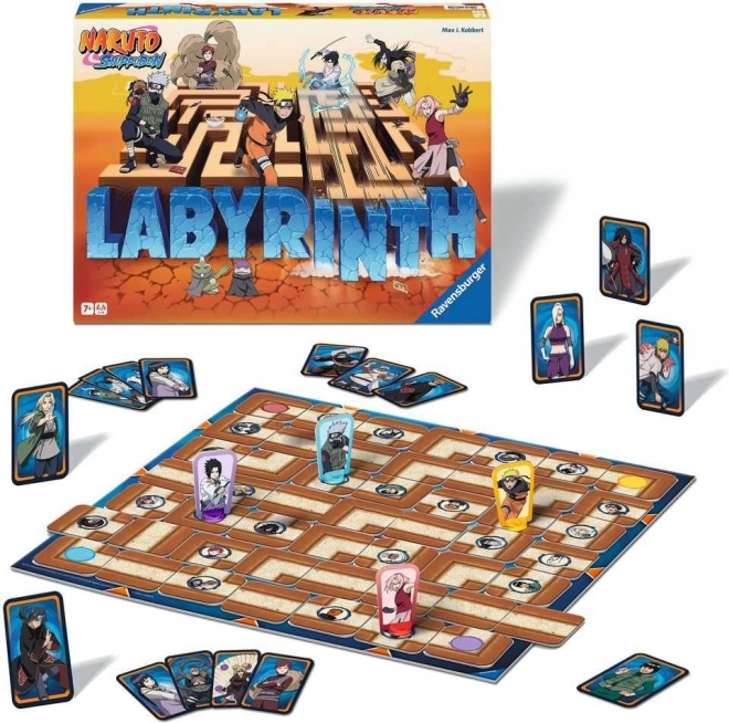 Ravensburger hra Labyrint Naruto