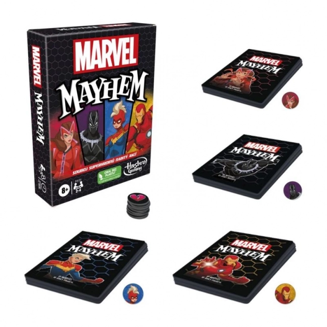 Karetná hra Marvel Mayhem