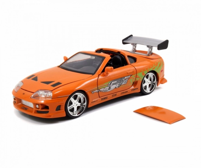 Rýchlo a zbesilo Auto 1995 Toyota Supra s Figúrkou Brian O’Conner