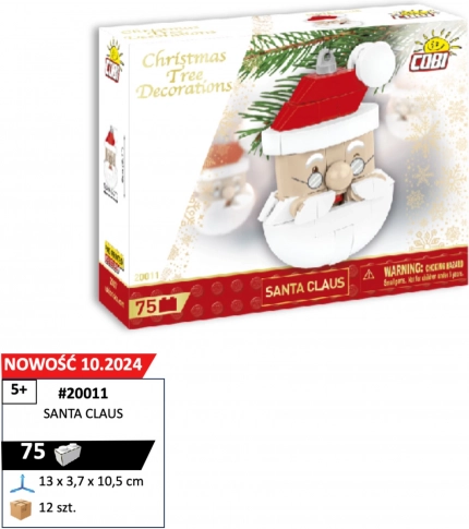 Cobi stavebnica Santa Claus vianočná ozdoba