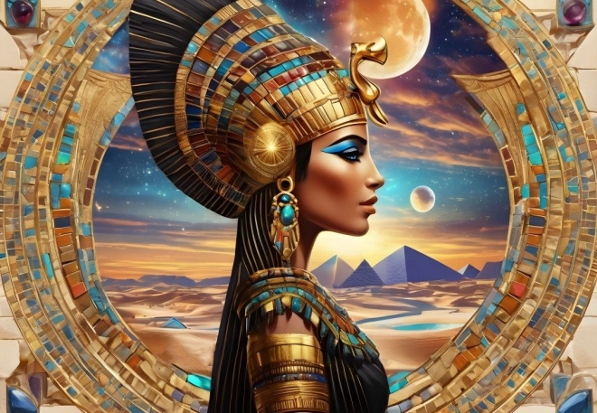 Puzzle Egyptská kráska 1000 dielikov