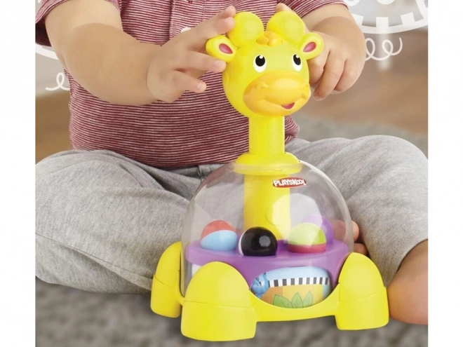 Žirafa kolotoč s guľôčkami Playskool