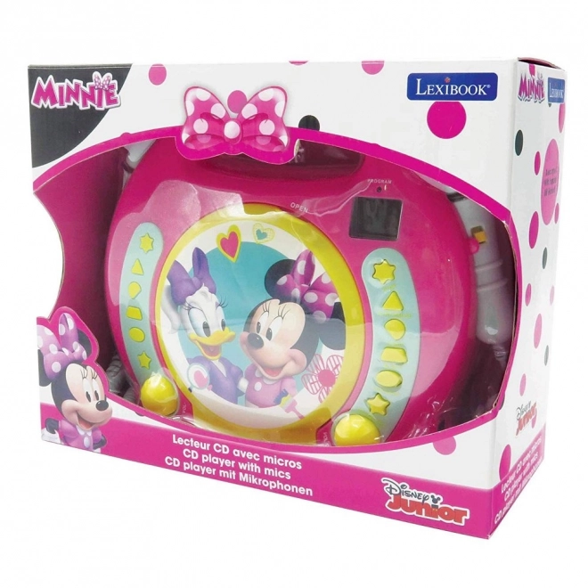 Prenosný CD prehrávač pre deti Minnie Mouse