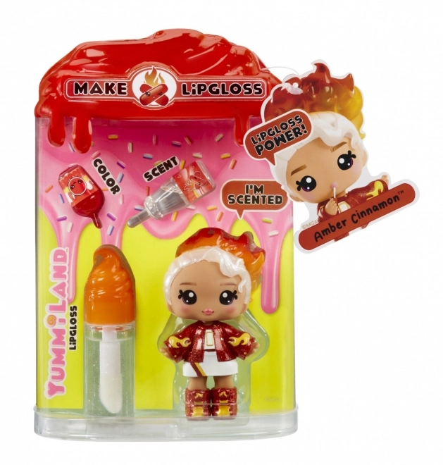 Bábika Yummiland Lip Gloss S2 Amber Cinnamon