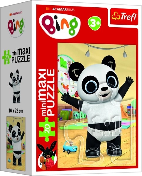 Puzzle Bing a jeho priatelia 20 dielikov