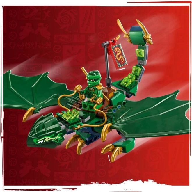 Lego Ninjago Zelený lesný drak Lloyda