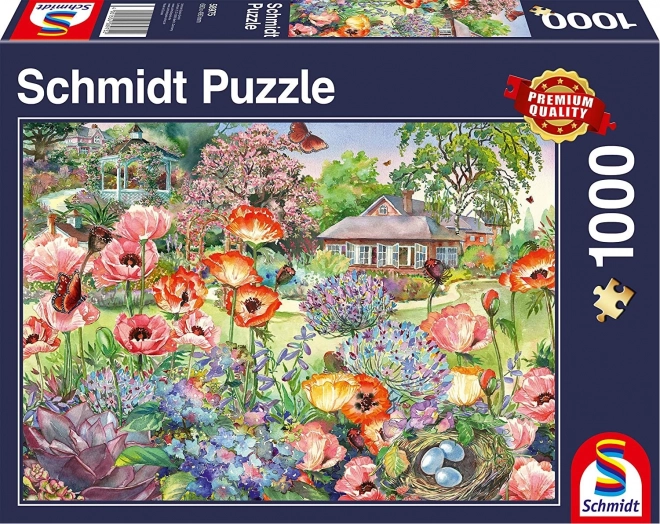 Schmidt Puzzle Kvetoucí záhrada 1000 dielikov