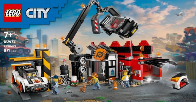 Lego City Autošrotovisko so zberačom áut