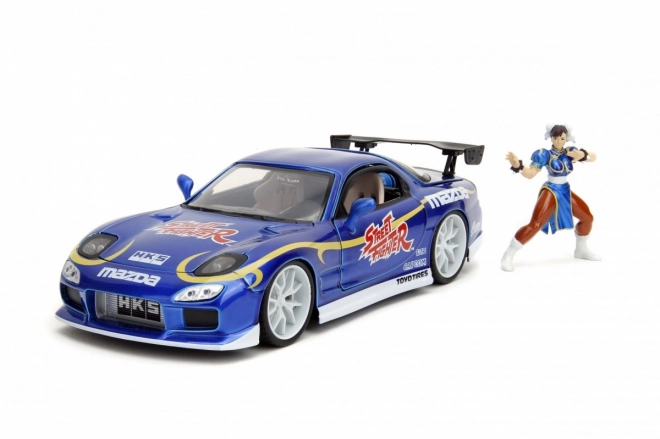 Mazda RX7 1993 1:24 Street Fighter od Jada Toys