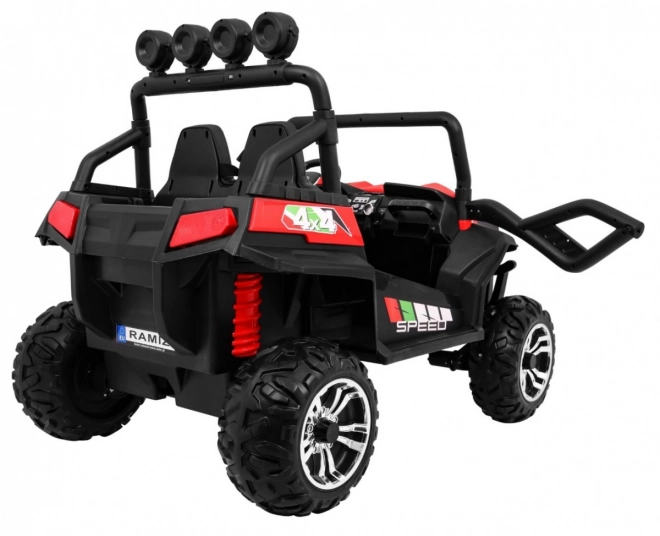 Detské elektrické auto 4x4 s čalúnením, MP3 a svetelnými efektmi
