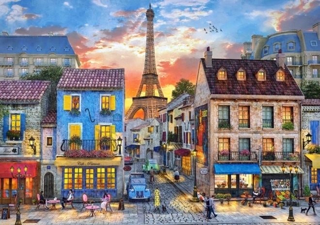 Puzzle Parížske ulice 500 dielikov