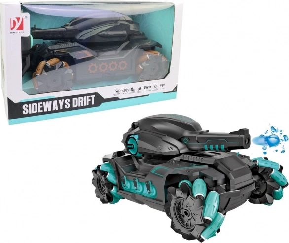 RC tank s vodnými bombami 28 cm