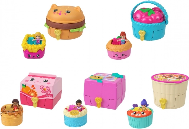 Polly Pocket Snacky Pohyblivý Set
