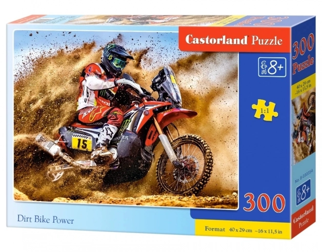 Castorland Puzzle Motokrosová Sila 300 Dielikov